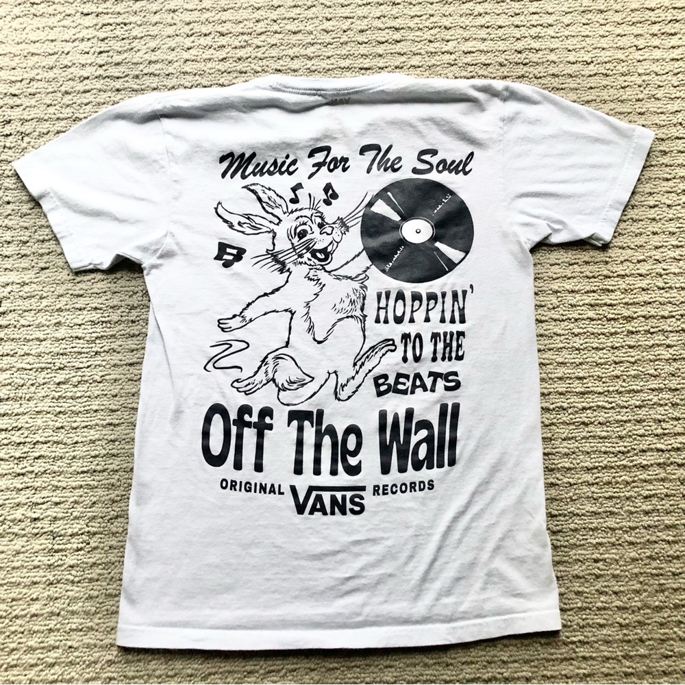 Vans Off The Wall Graphic Tee - White